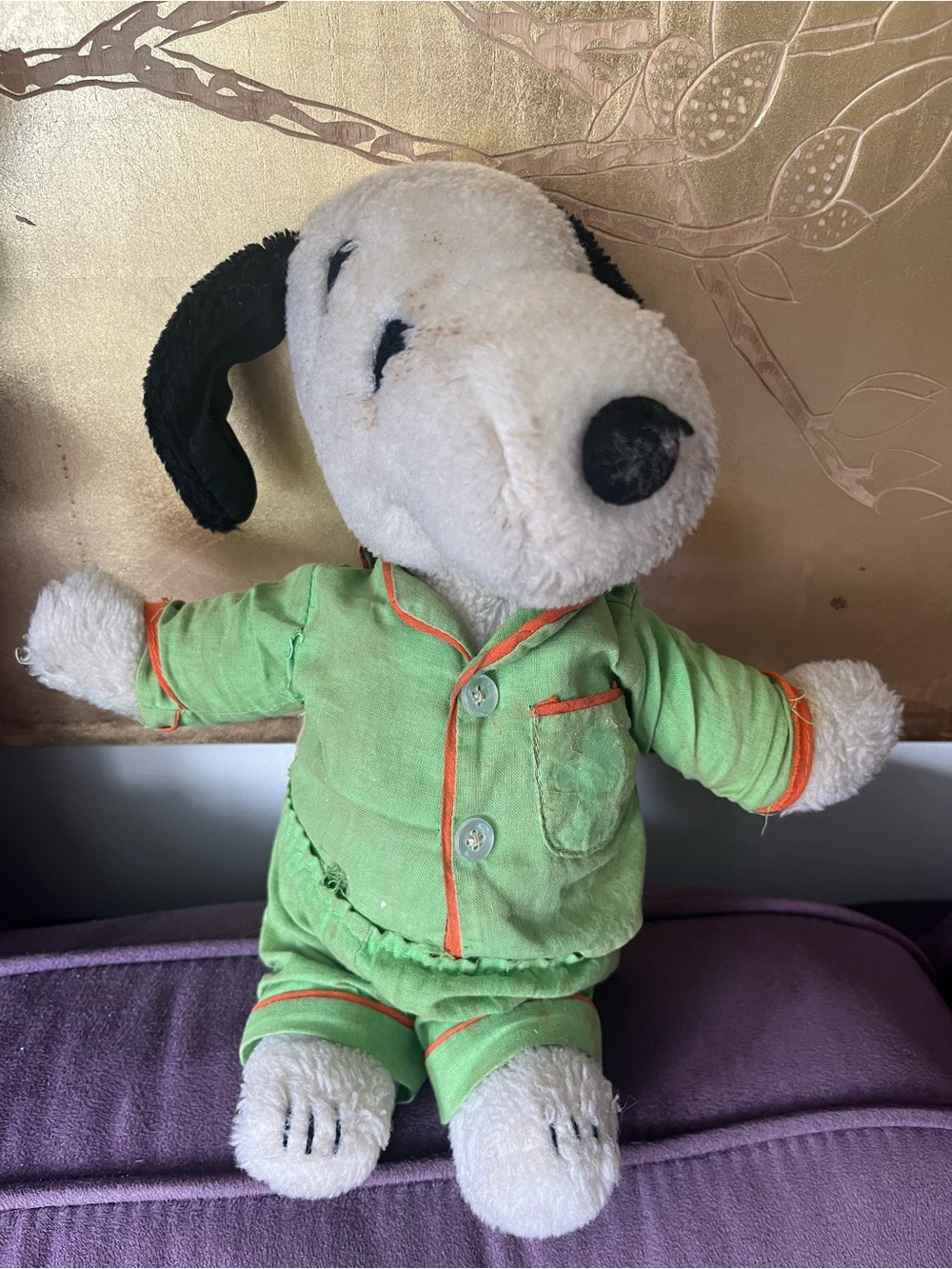 Vintage Snoopy Plush 1965 TM 70’s.